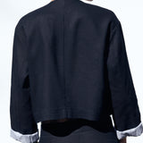 BLEND CROPPED JACKET