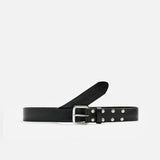 STUDDED LEATHER BELT
