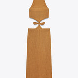 HALTER KNIT DRESS
