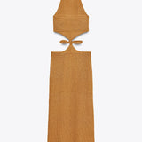 HALTER KNIT DRESS